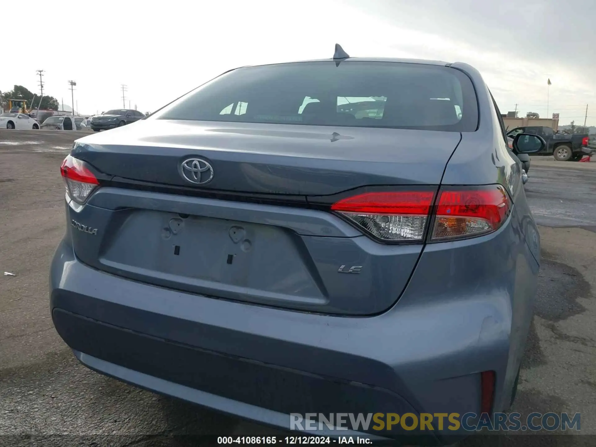 16 fotografías del automóvil dañado 5YFEPRAEXLP104330 TOYOTA COROLLA 2020
