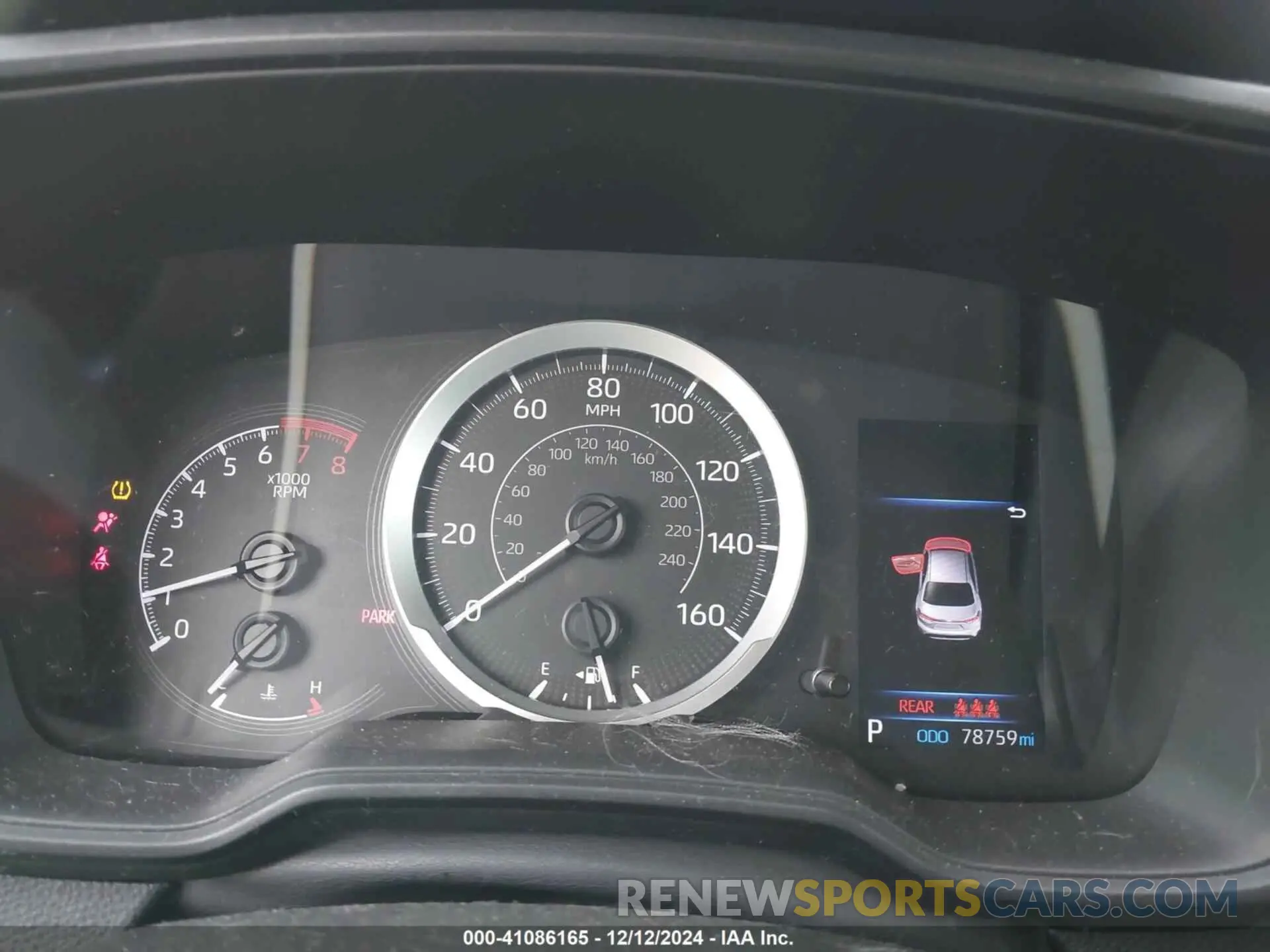 7 fotografías del automóvil dañado 5YFEPRAEXLP104330 TOYOTA COROLLA 2020