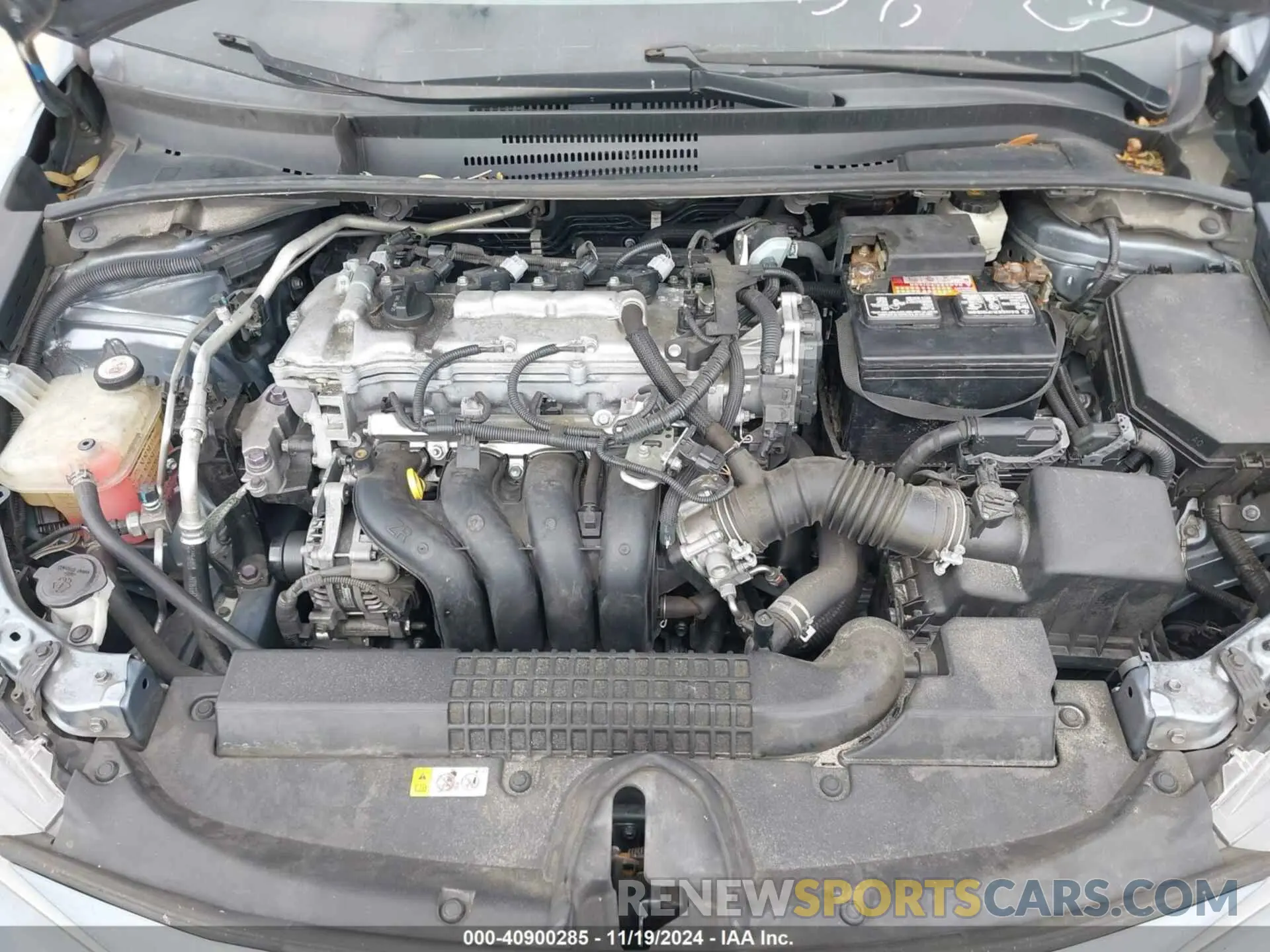 10 fotografías del automóvil dañado 5YFEPRAEXLP110192 TOYOTA COROLLA 2020