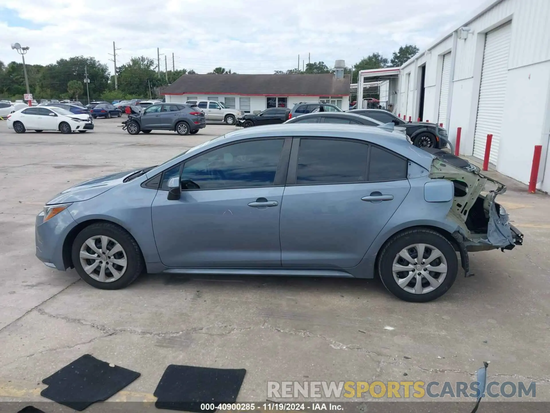 15 fotografías del automóvil dañado 5YFEPRAEXLP110192 TOYOTA COROLLA 2020