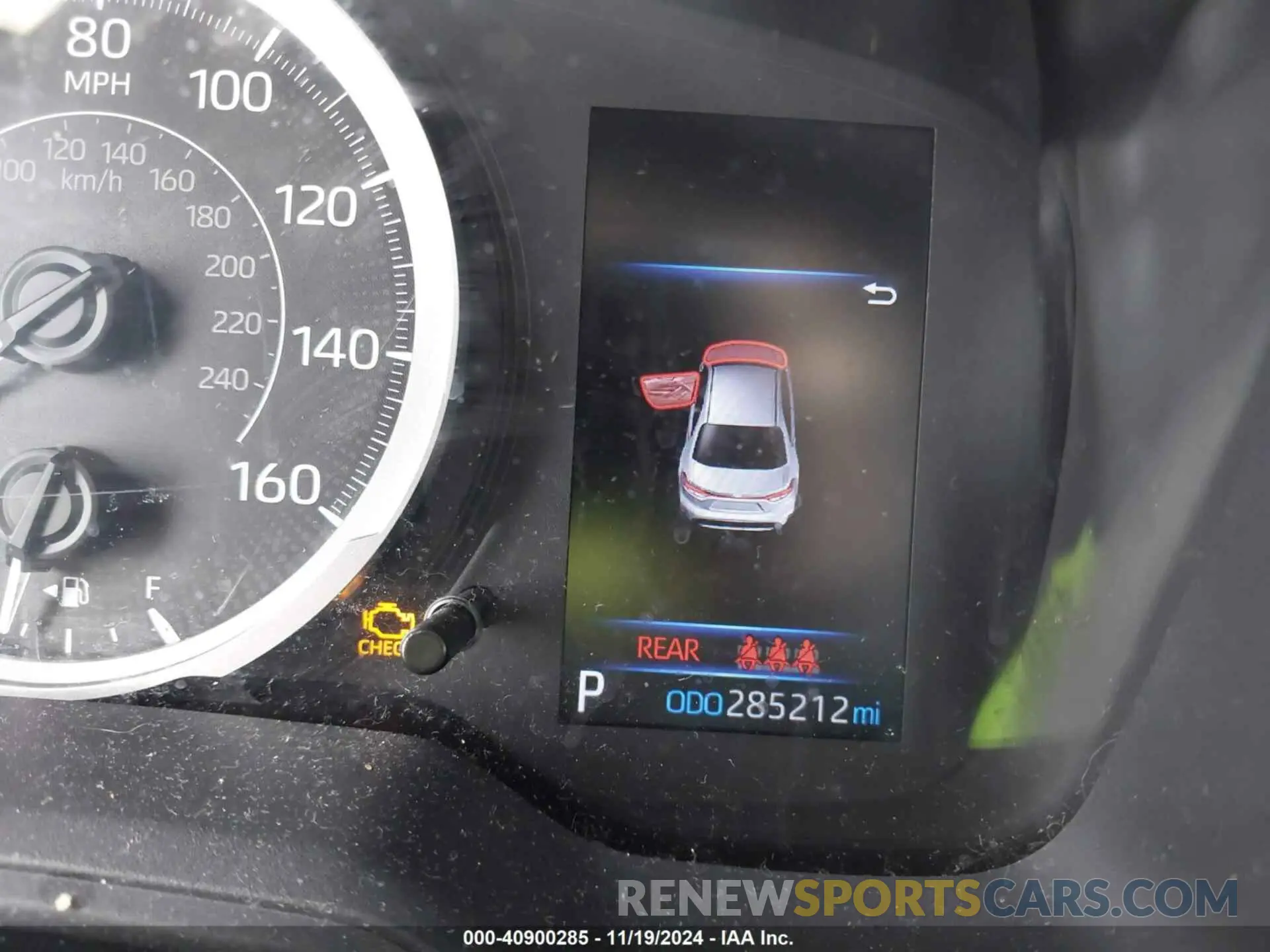 7 fotografías del automóvil dañado 5YFEPRAEXLP110192 TOYOTA COROLLA 2020