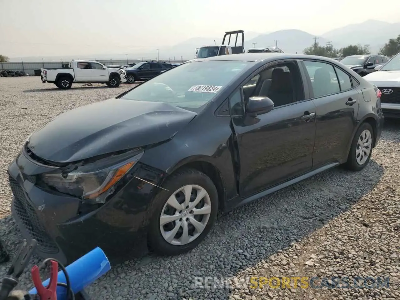 1 fotografías del automóvil dañado 5YFEPRAEXLP111469 TOYOTA COROLLA 2020