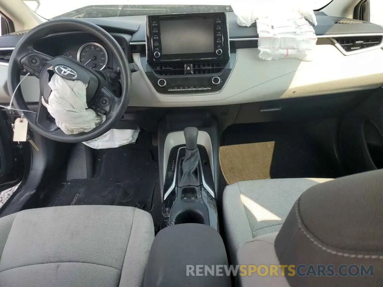 8 fotografías del automóvil dañado 5YFEPRAEXLP111469 TOYOTA COROLLA 2020