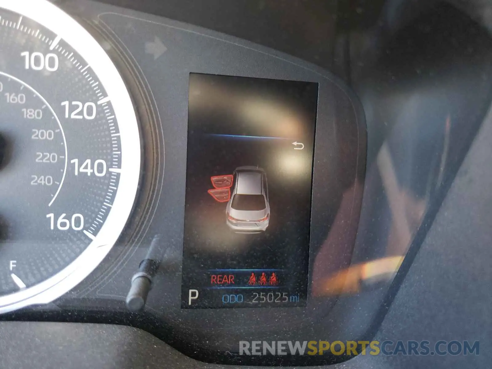 8 fotografías del automóvil dañado 5YFEPRAEXLP114257 TOYOTA COROLLA 2020