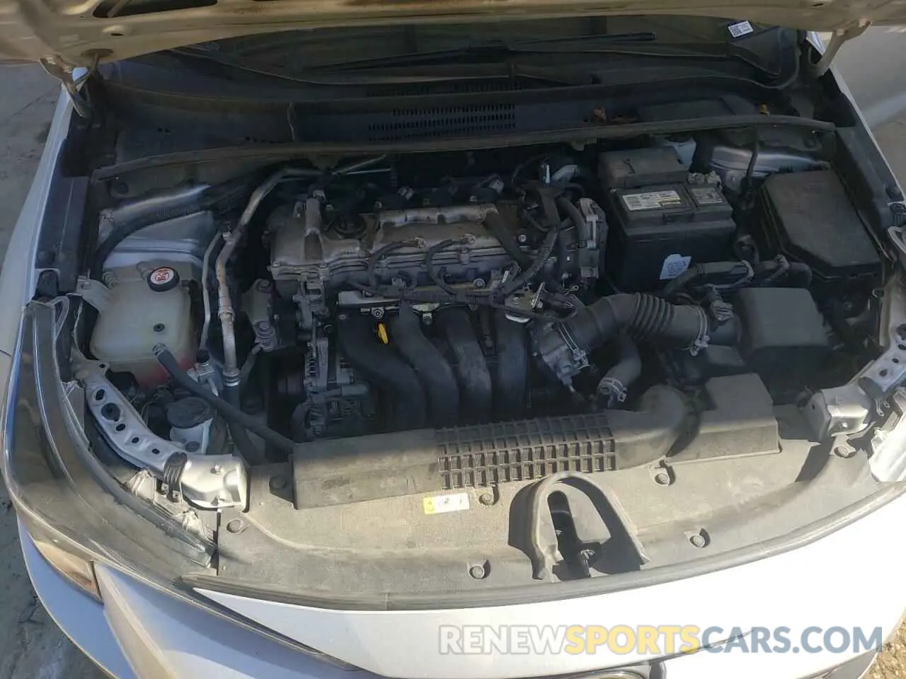 11 fotografías del automóvil dañado 5YFEPRAEXLP117143 TOYOTA COROLLA 2020