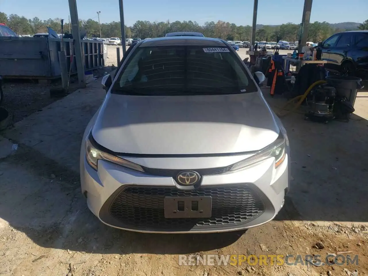 5 fotografías del automóvil dañado 5YFEPRAEXLP117143 TOYOTA COROLLA 2020