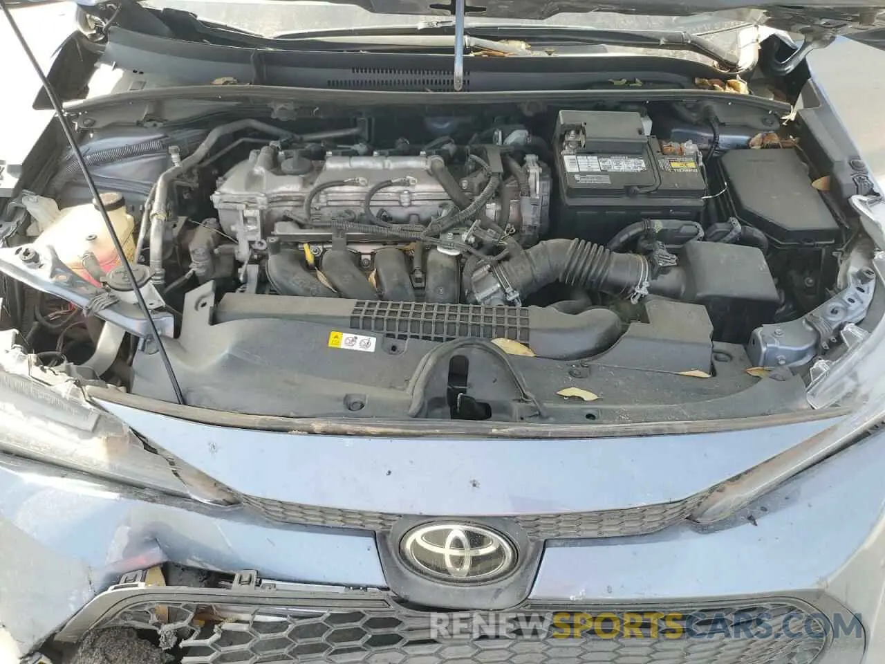 13 fotografías del automóvil dañado 5YFEPRAEXLP118261 TOYOTA COROLLA 2020