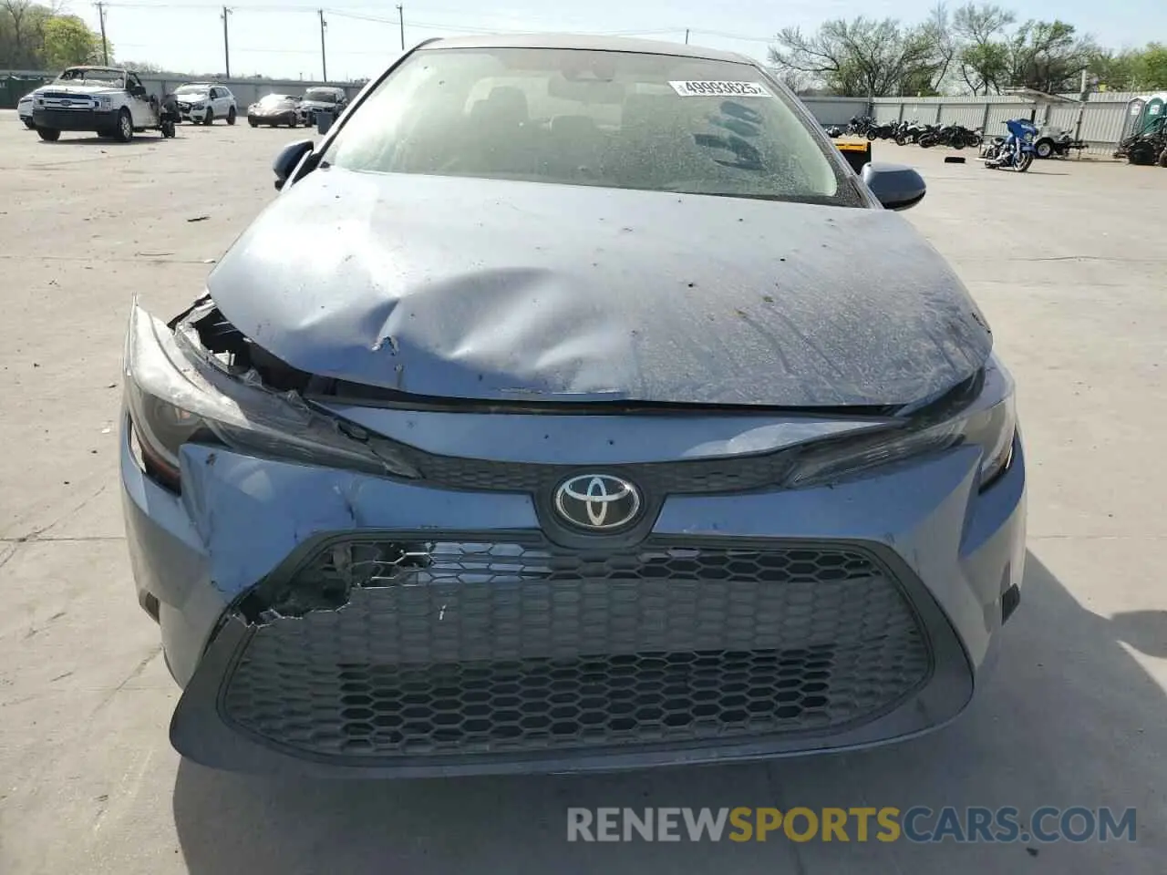 5 fotografías del automóvil dañado 5YFEPRAEXLP118261 TOYOTA COROLLA 2020