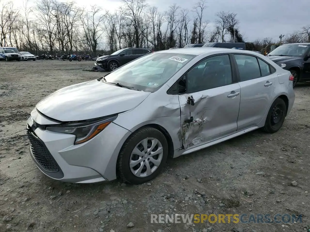 1 fotografías del automóvil dañado 5YFEPRAEXLP121208 TOYOTA COROLLA 2020