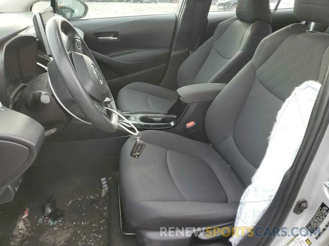 7 fotografías del automóvil dañado 5YFEPRAEXLP121208 TOYOTA COROLLA 2020