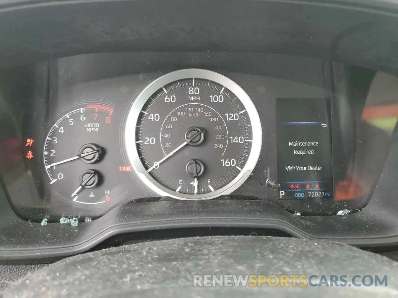 9 fotografías del automóvil dañado 5YFEPRAEXLP121208 TOYOTA COROLLA 2020