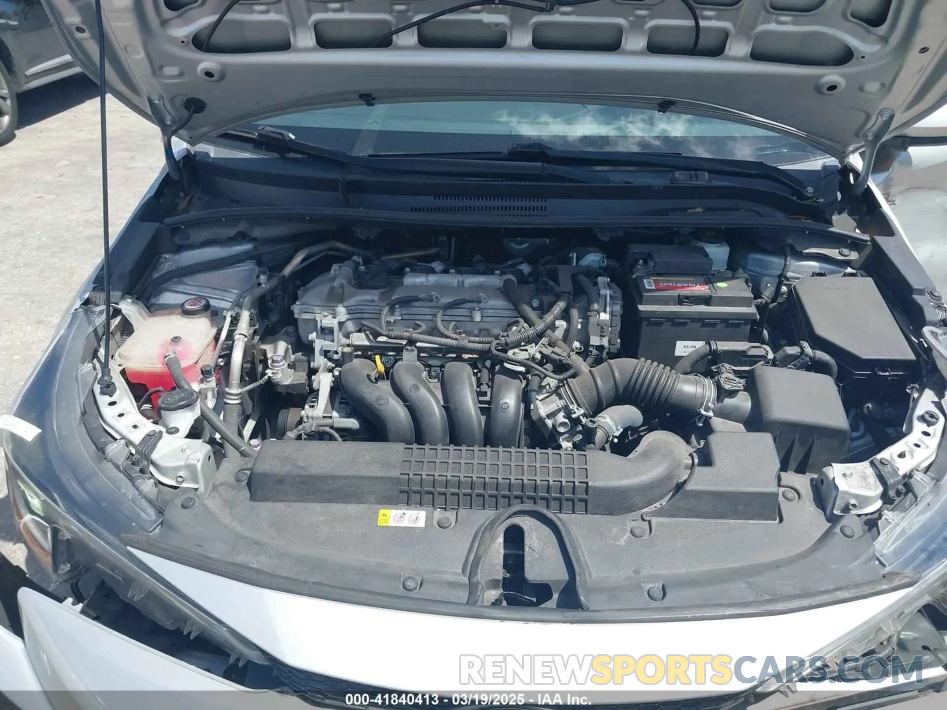 10 fotografías del automóvil dañado 5YFEPRAEXLP125579 TOYOTA COROLLA 2020