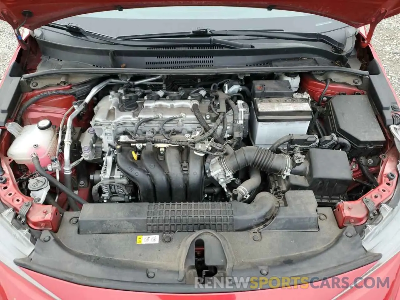 11 fotografías del automóvil dañado 5YFEPRAEXLP139028 TOYOTA COROLLA 2020