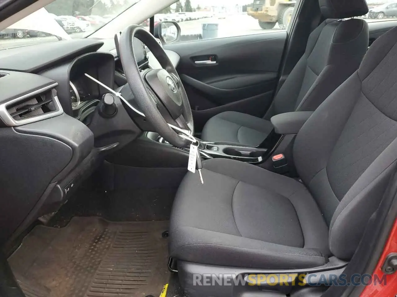 7 fotografías del automóvil dañado 5YFEPRAEXLP139028 TOYOTA COROLLA 2020