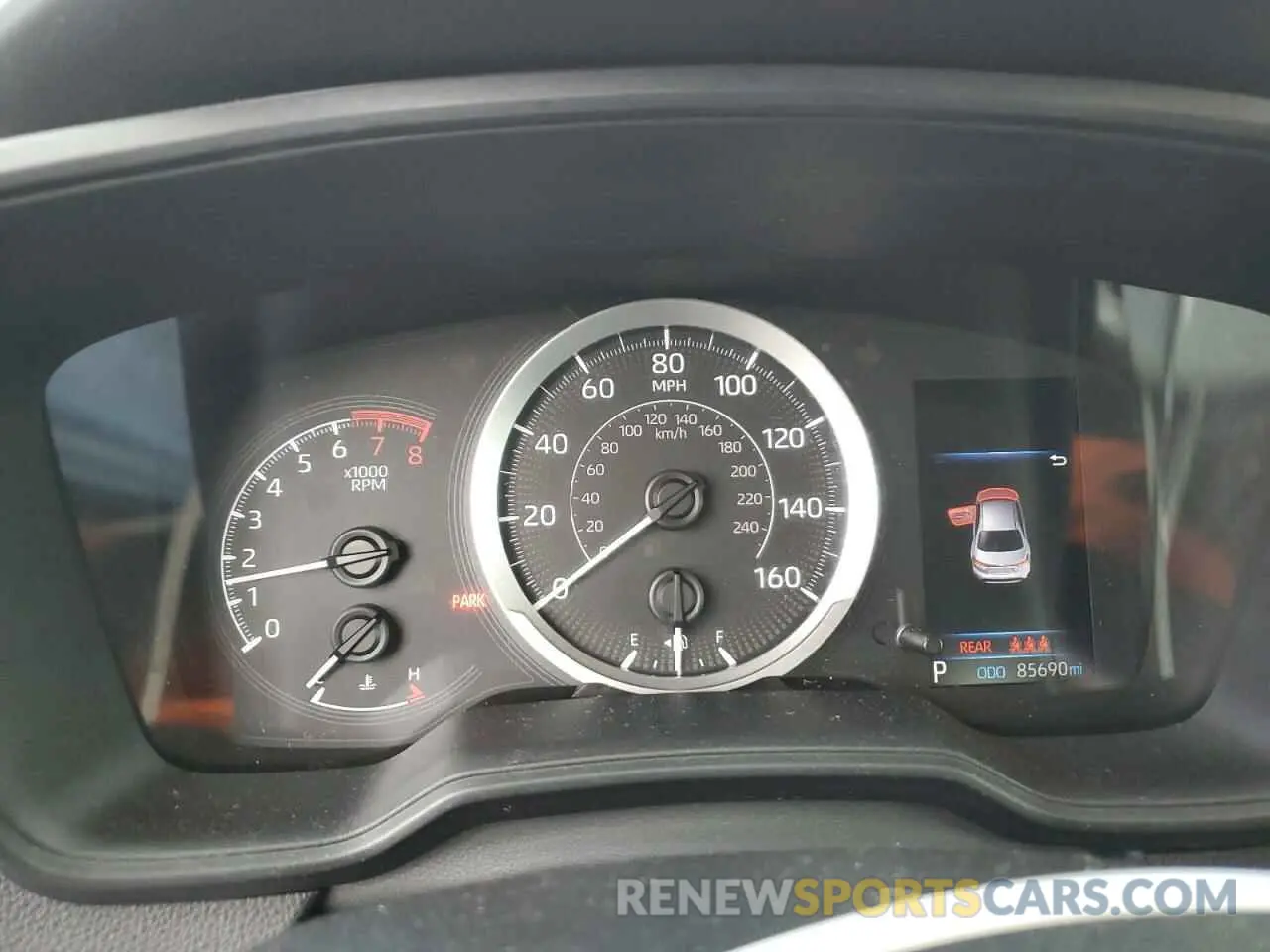 9 fotografías del automóvil dañado 5YFEPRAEXLP139028 TOYOTA COROLLA 2020