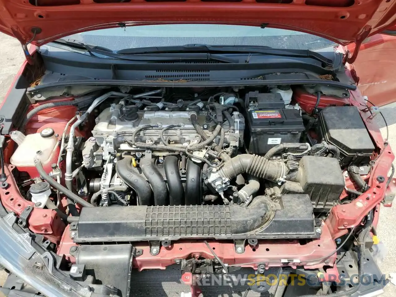 11 fotografías del automóvil dañado 5YFEPRAEXLP140275 TOYOTA COROLLA 2020