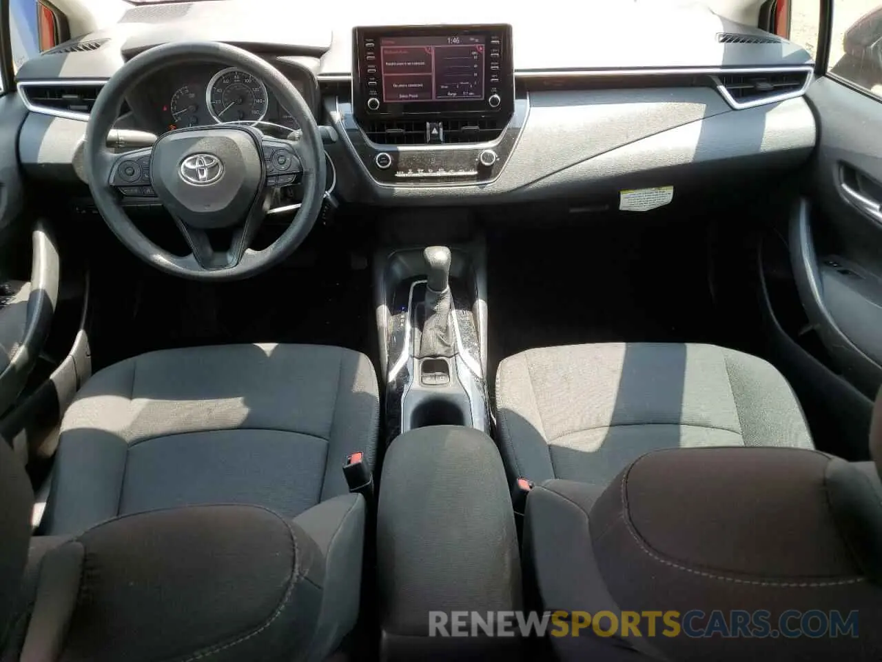 8 fotografías del automóvil dañado 5YFEPRAEXLP140275 TOYOTA COROLLA 2020