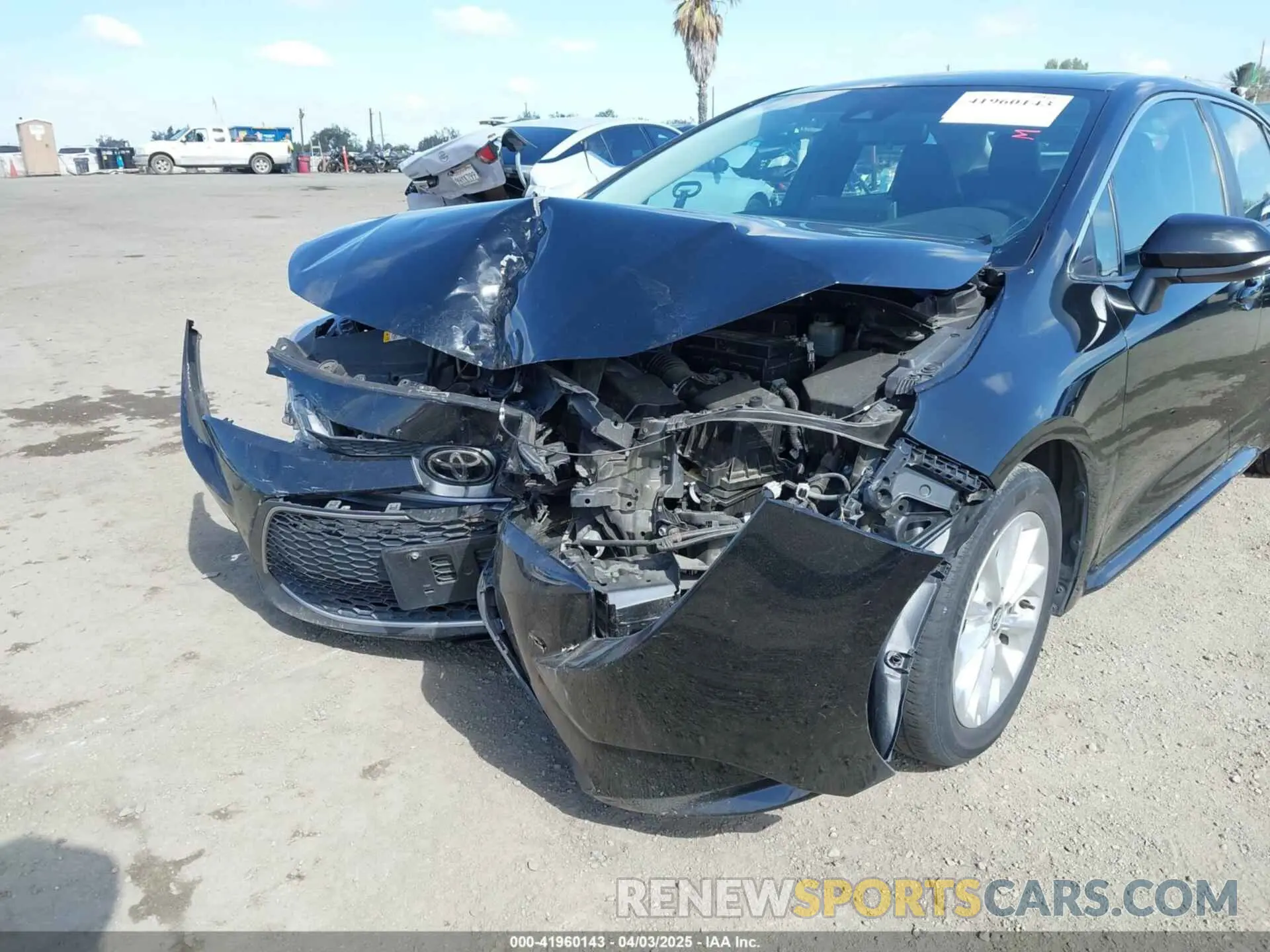 6 fotografías del automóvil dañado 5YFFPRAE4LP101458 TOYOTA COROLLA 2020