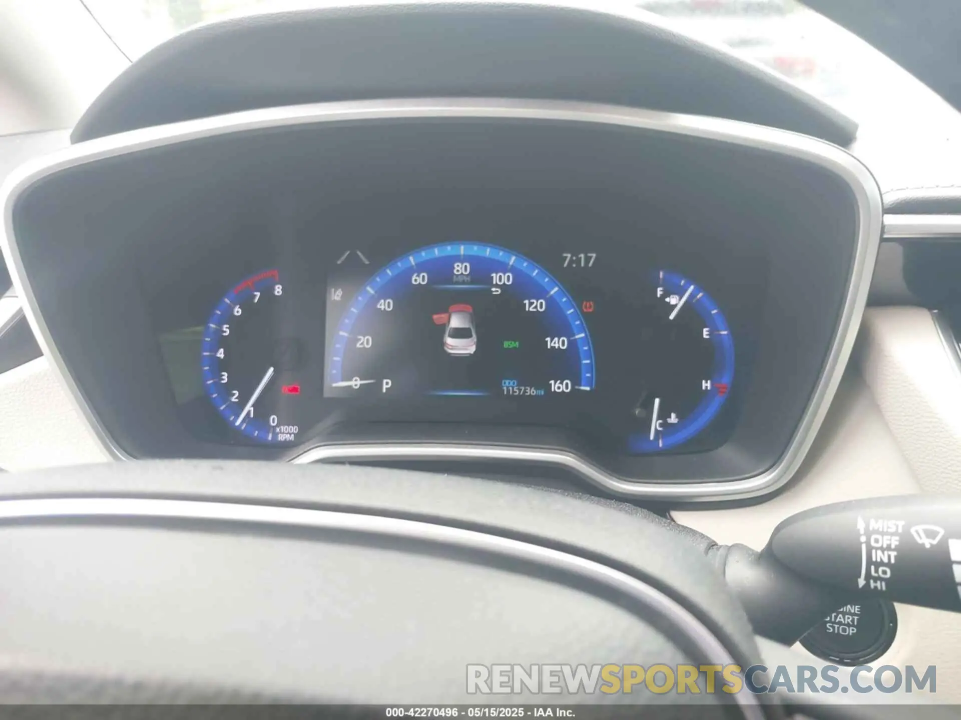 7 fotografías del automóvil dañado 5YFFPRAE6LP008358 TOYOTA COROLLA 2020