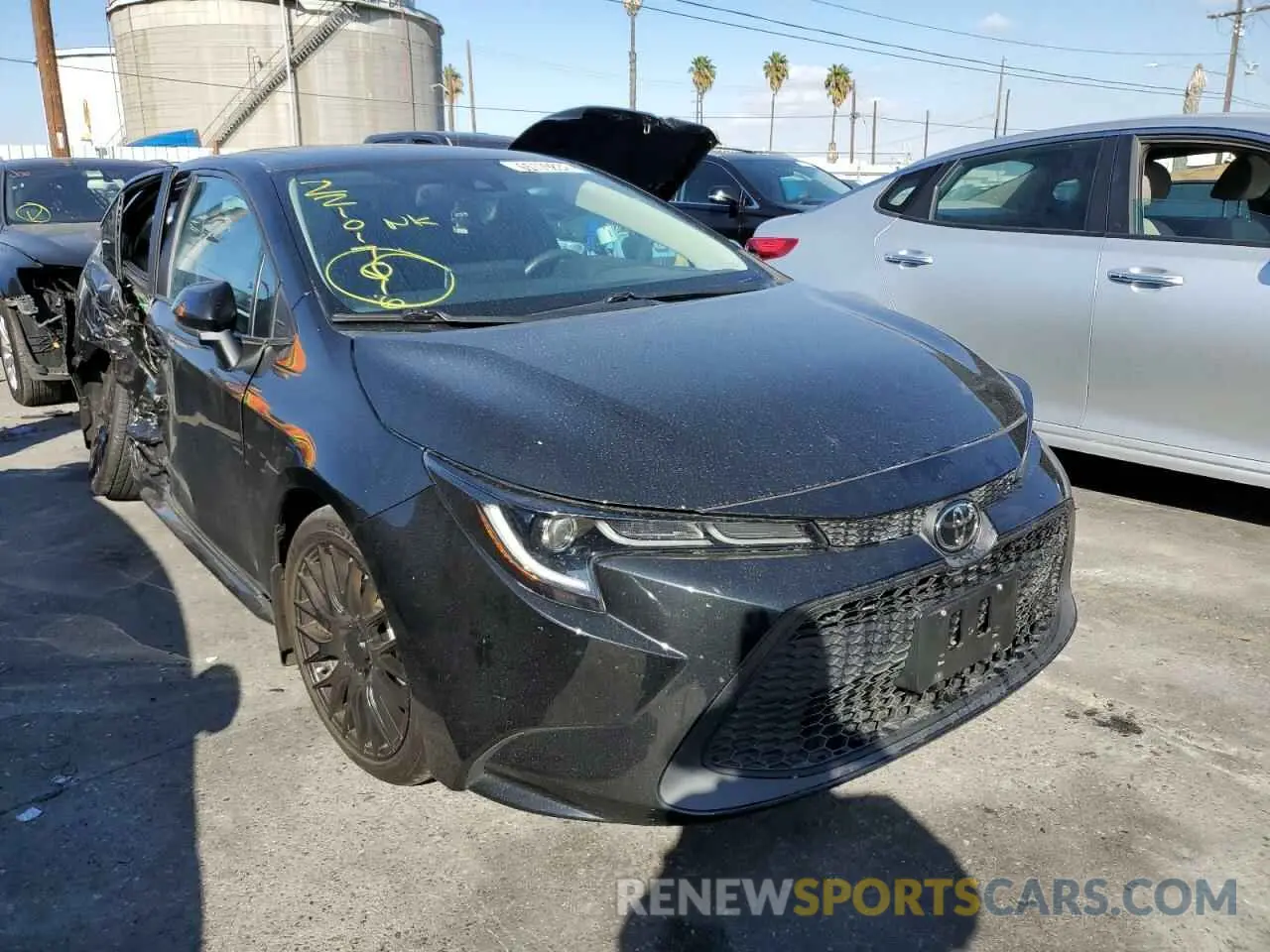1 fotografías del automóvil dañado 5YFFPRAE7LP065331 TOYOTA COROLLA 2020
