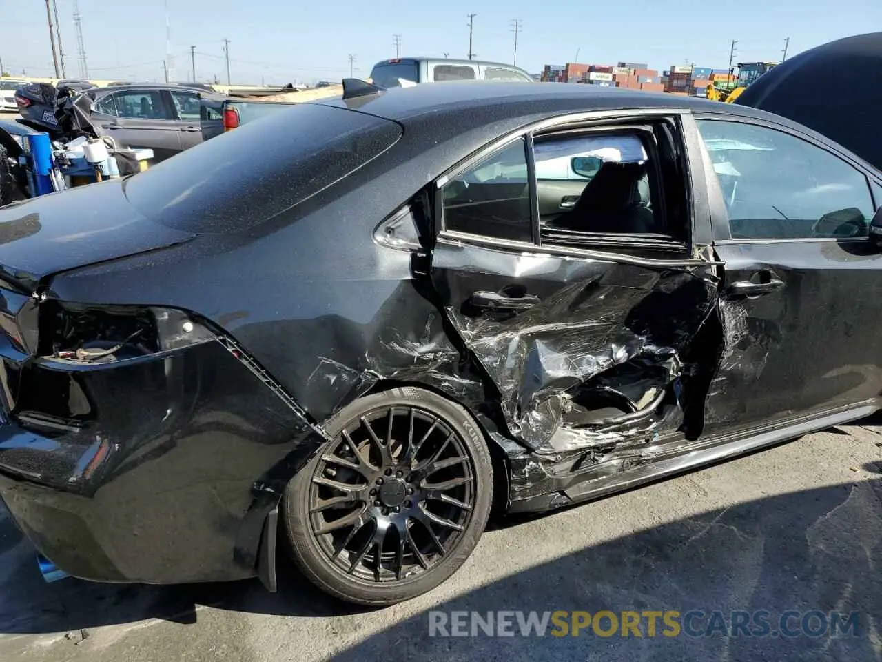 9 fotografías del automóvil dañado 5YFFPRAE7LP065331 TOYOTA COROLLA 2020