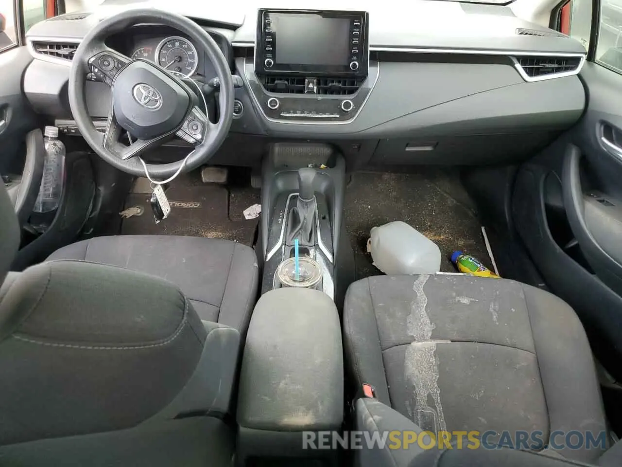 8 fotografías del automóvil dañado 5YFHPRAE0LP021213 TOYOTA COROLLA 2020