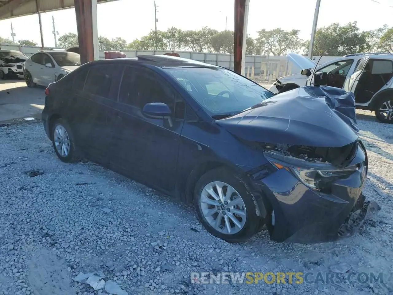 4 fotografías del automóvil dañado 5YFHPRAE0LP045642 TOYOTA COROLLA 2020