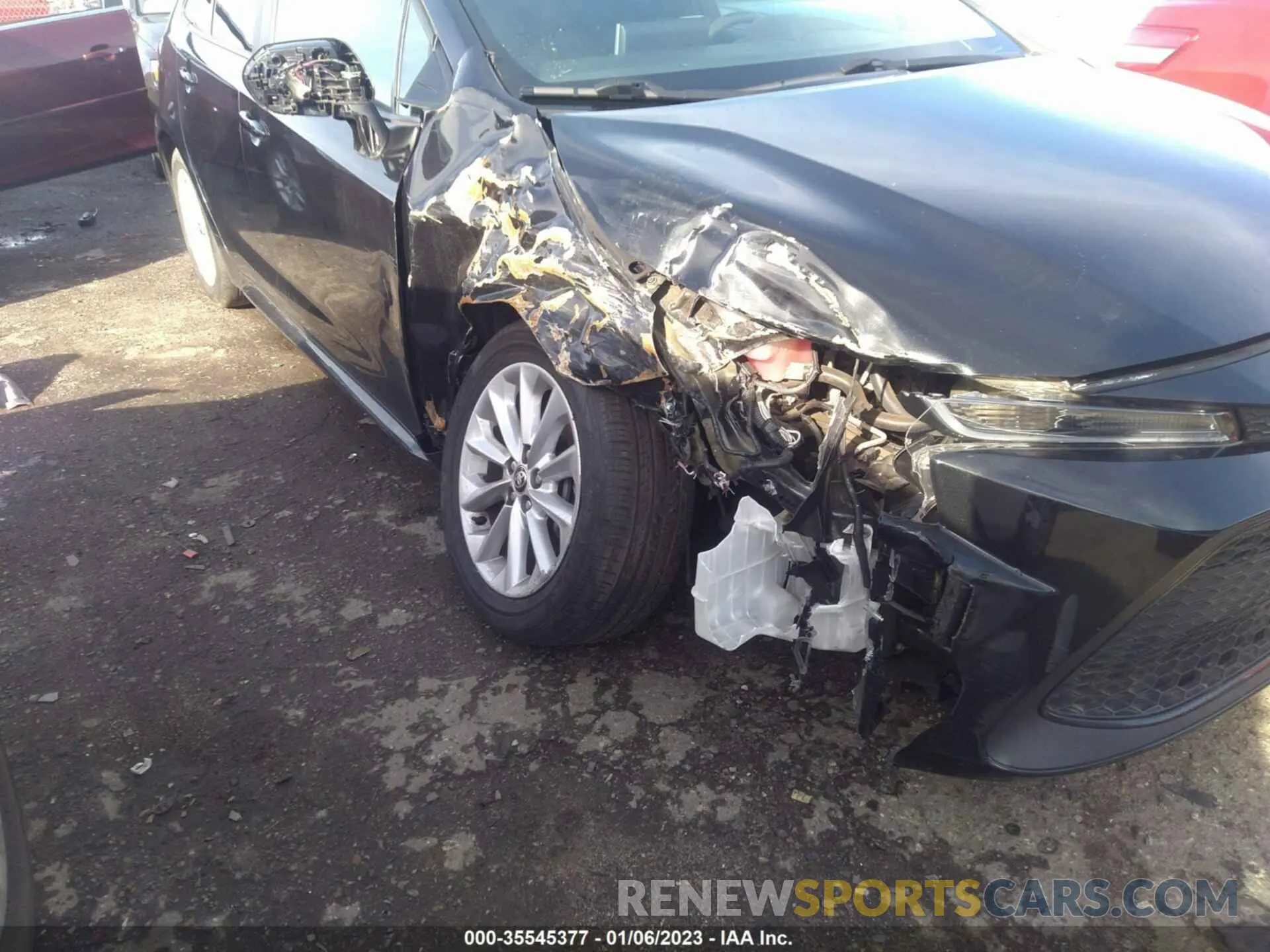 6 fotografías del automóvil dañado 5YFHPRAE0LP047312 TOYOTA COROLLA 2020
