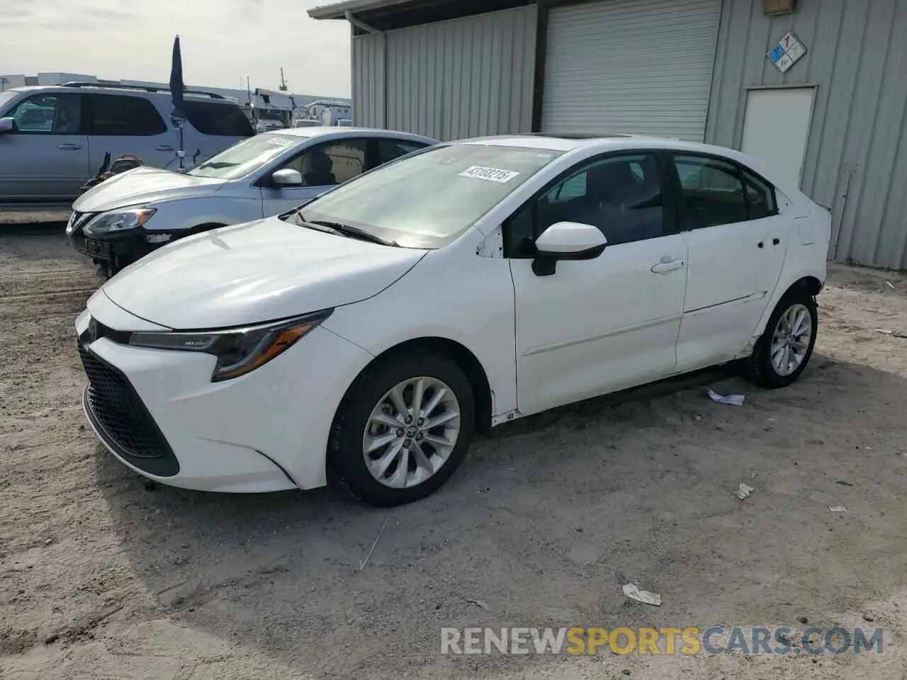 1 fotografías del automóvil dañado 5YFHPRAE4LP007962 TOYOTA COROLLA 2020