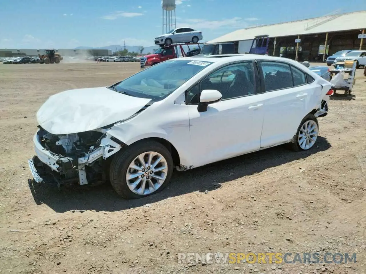 1 fotografías del automóvil dañado 5YFHPRAE5LP136230 TOYOTA COROLLA 2020