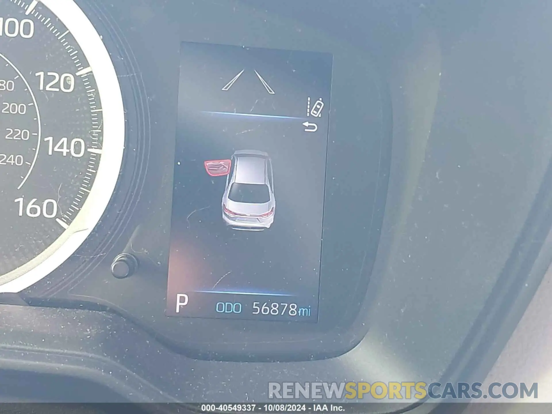 15 fotografías del automóvil dañado 5YFHPRAE7LP015912 TOYOTA COROLLA 2020