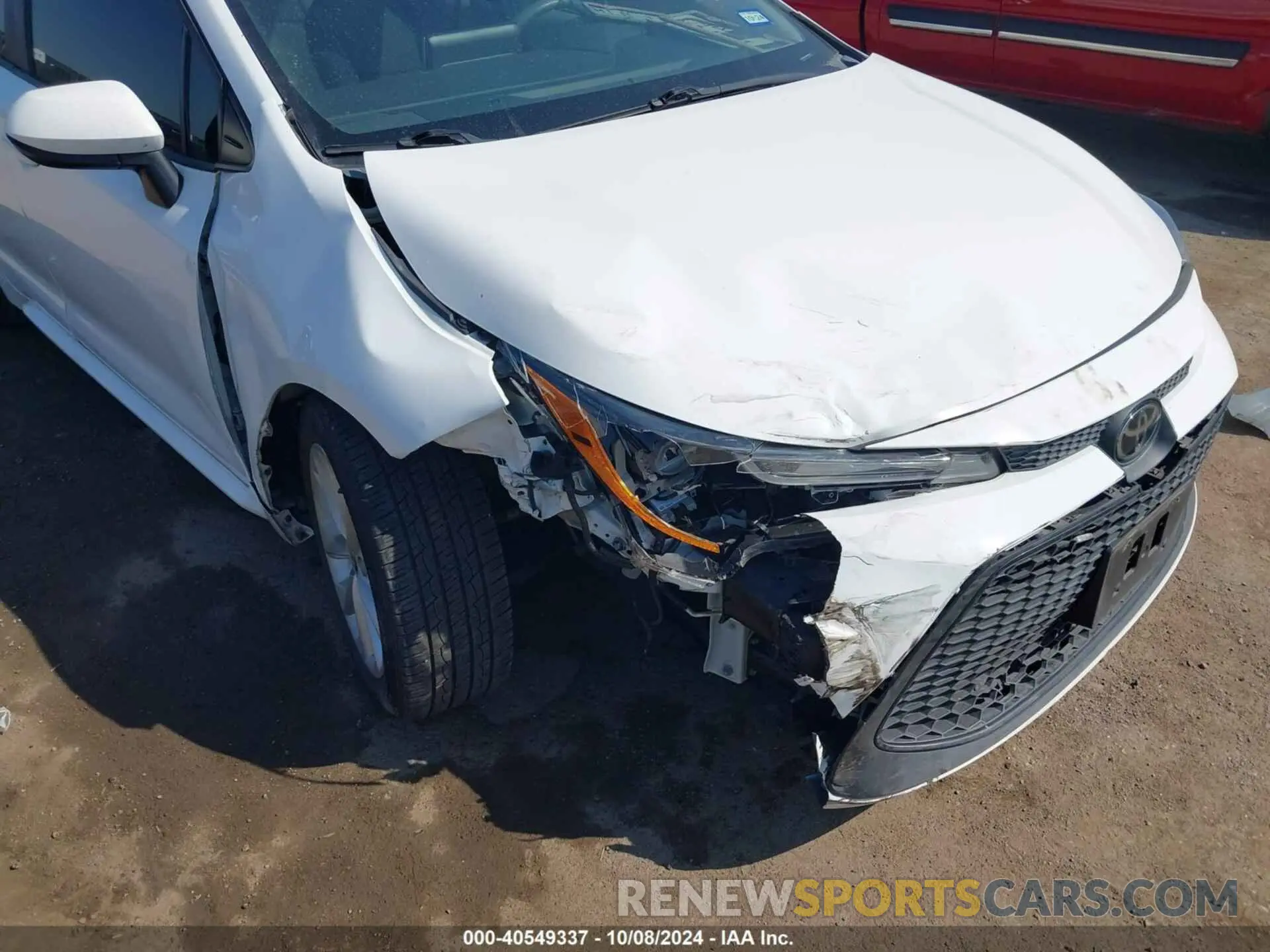 6 fotografías del automóvil dañado 5YFHPRAE7LP015912 TOYOTA COROLLA 2020