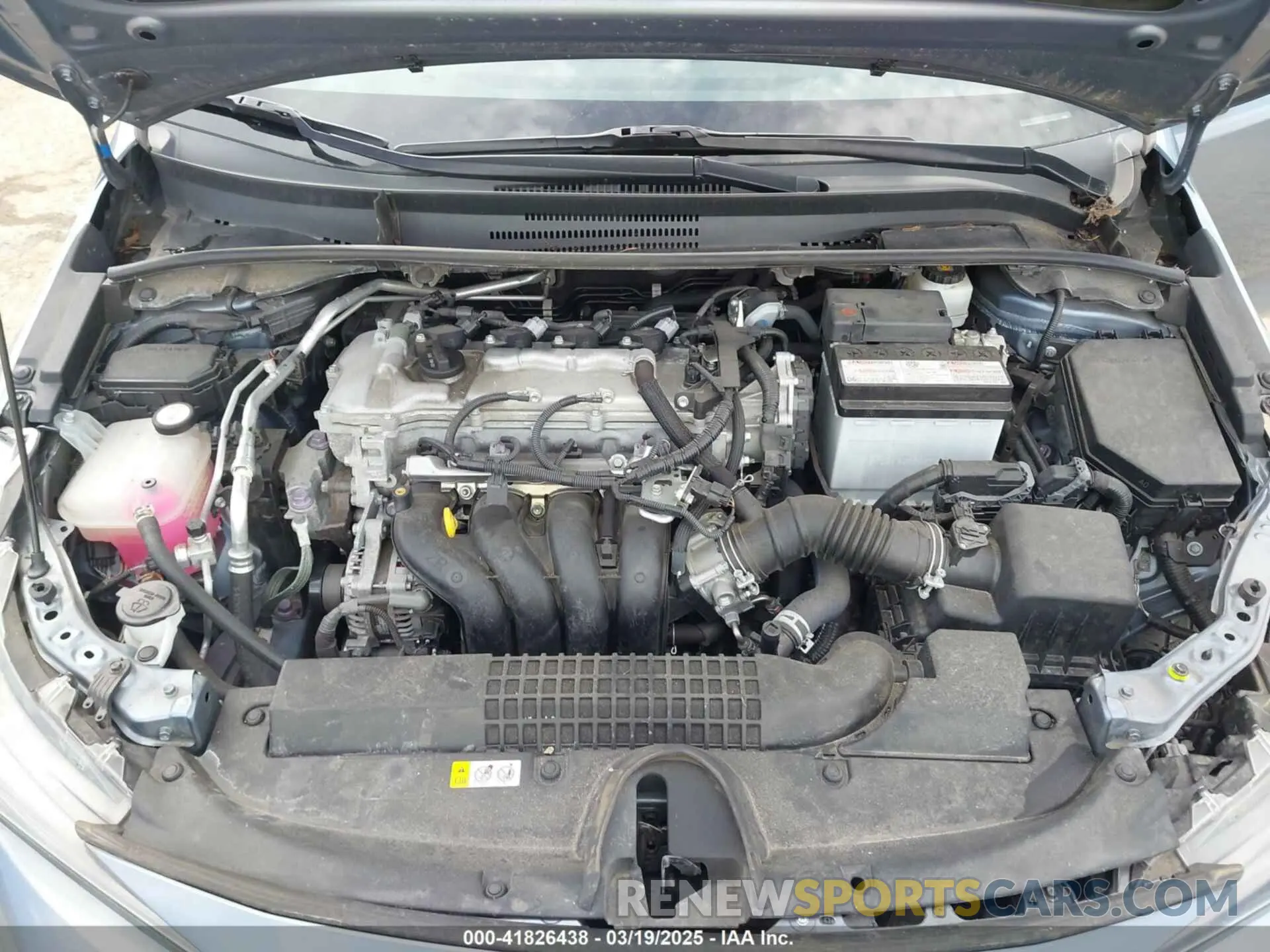 10 fotografías del automóvil dañado 5YFHPRAE8LP012839 TOYOTA COROLLA 2020