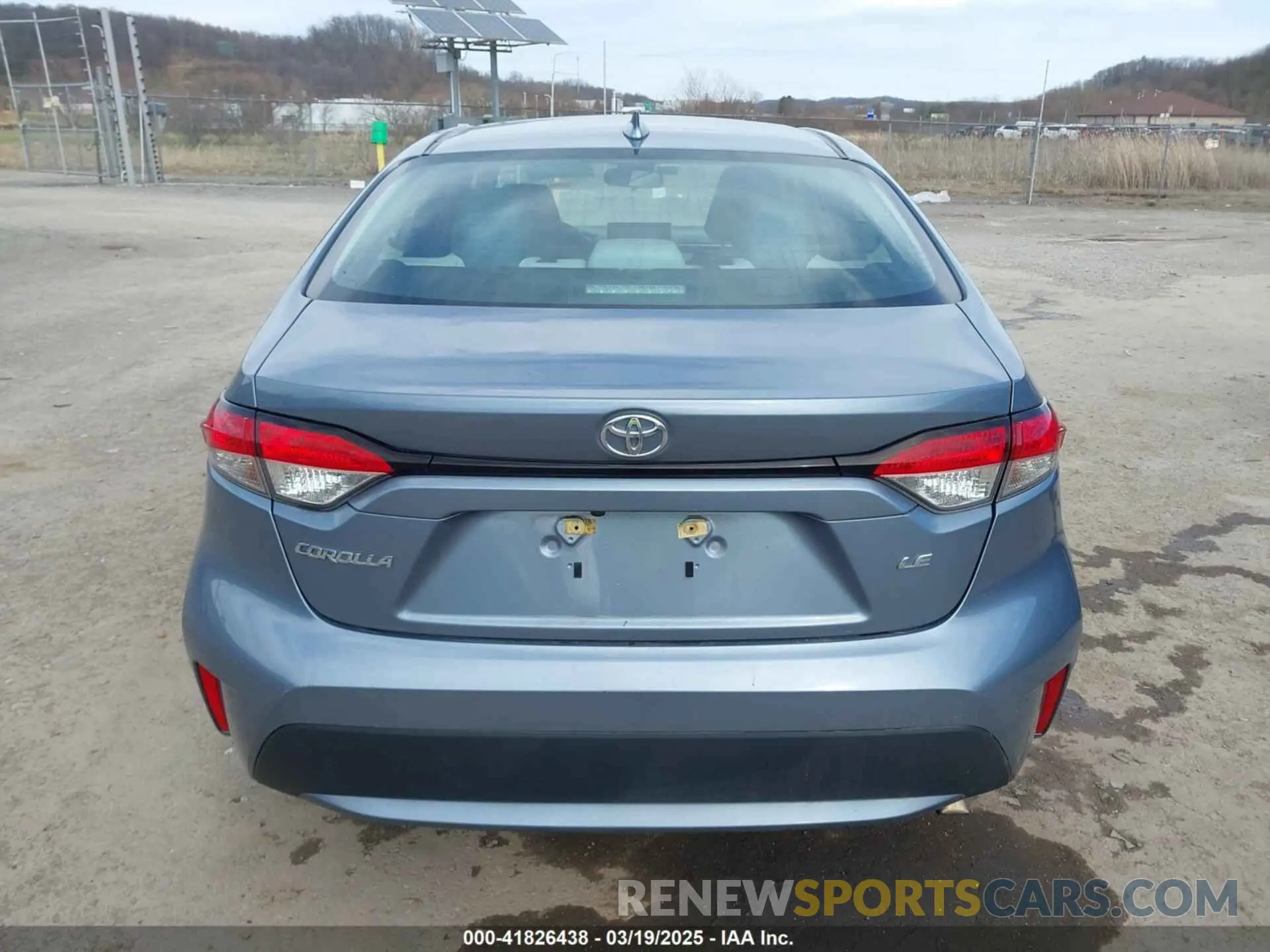 16 fotografías del automóvil dañado 5YFHPRAE8LP012839 TOYOTA COROLLA 2020