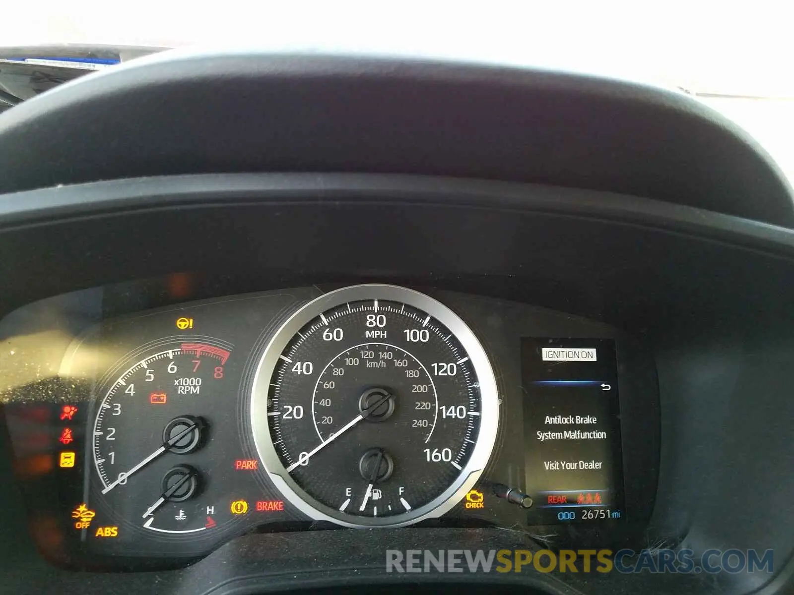 8 fotografías del automóvil dañado 5YFHPRAE8LP044190 TOYOTA COROLLA 2020