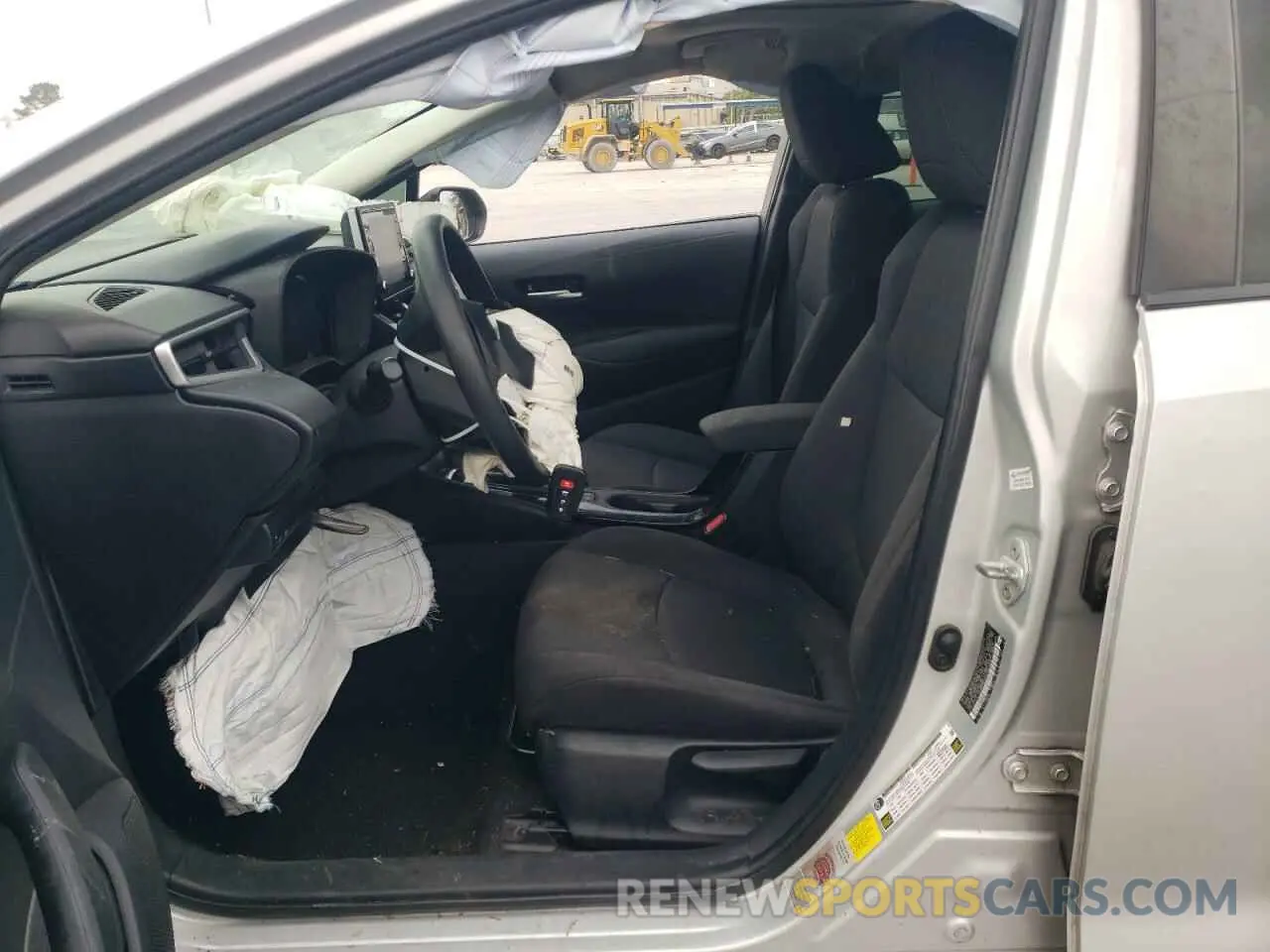 7 fotografías del automóvil dañado 5YFHPRAE9LP021808 TOYOTA COROLLA 2020