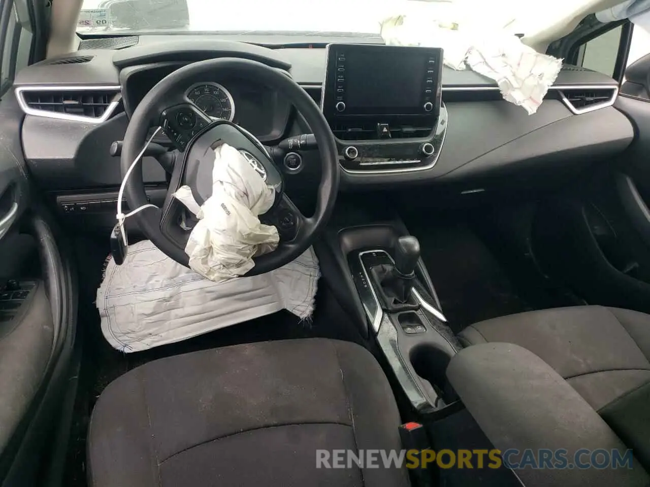 8 fotografías del automóvil dañado 5YFHPRAE9LP021808 TOYOTA COROLLA 2020