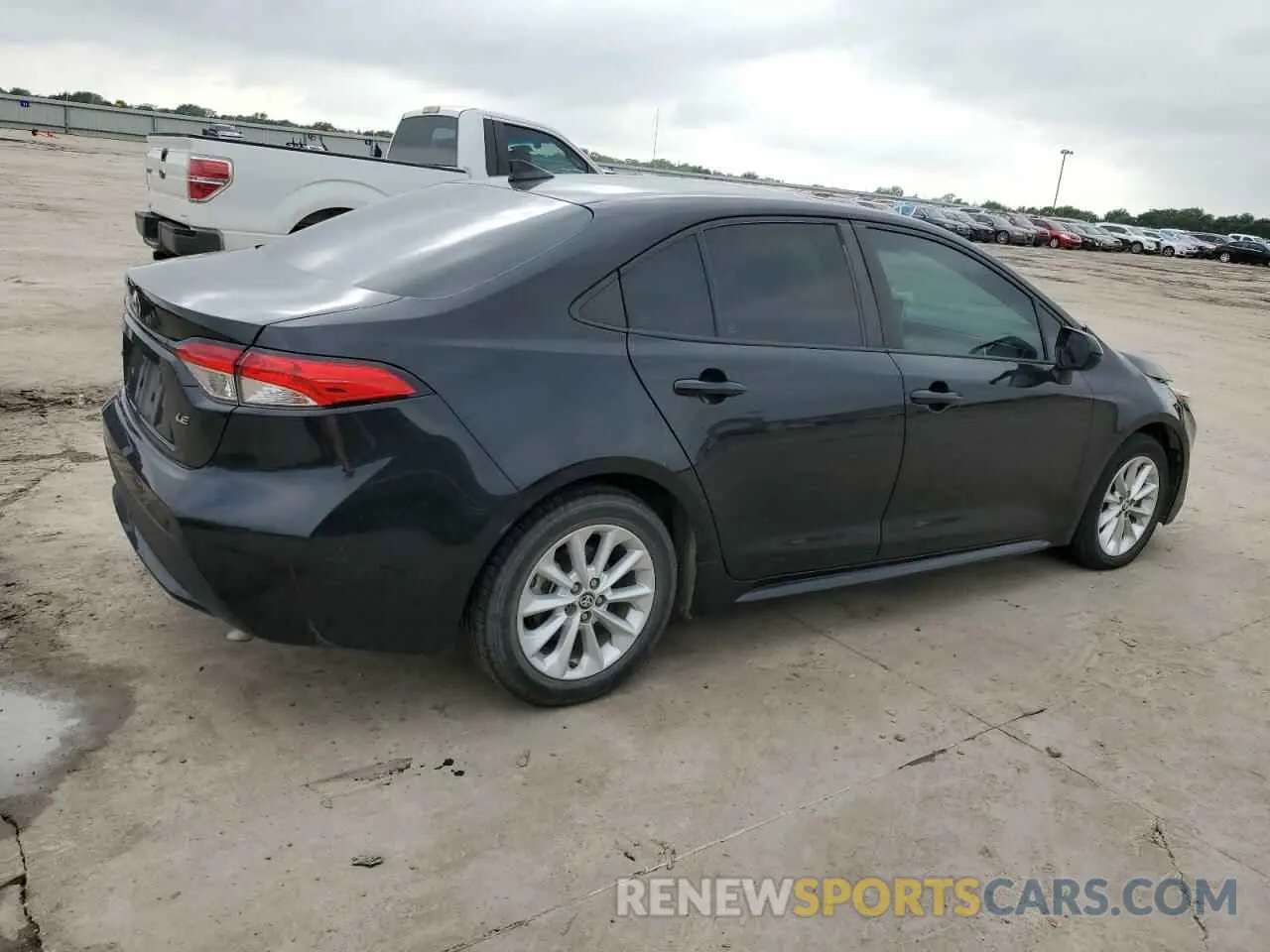 3 fotografías del automóvil dañado 5YFHPRAEXLP015810 TOYOTA COROLLA 2020