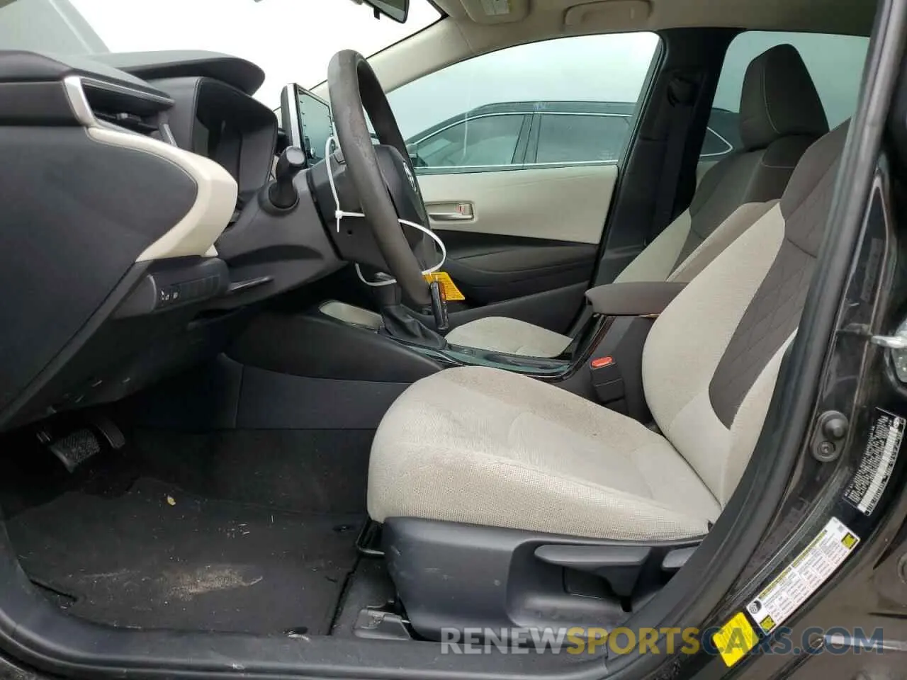 7 fotografías del automóvil dañado 5YFHPRAEXLP015810 TOYOTA COROLLA 2020