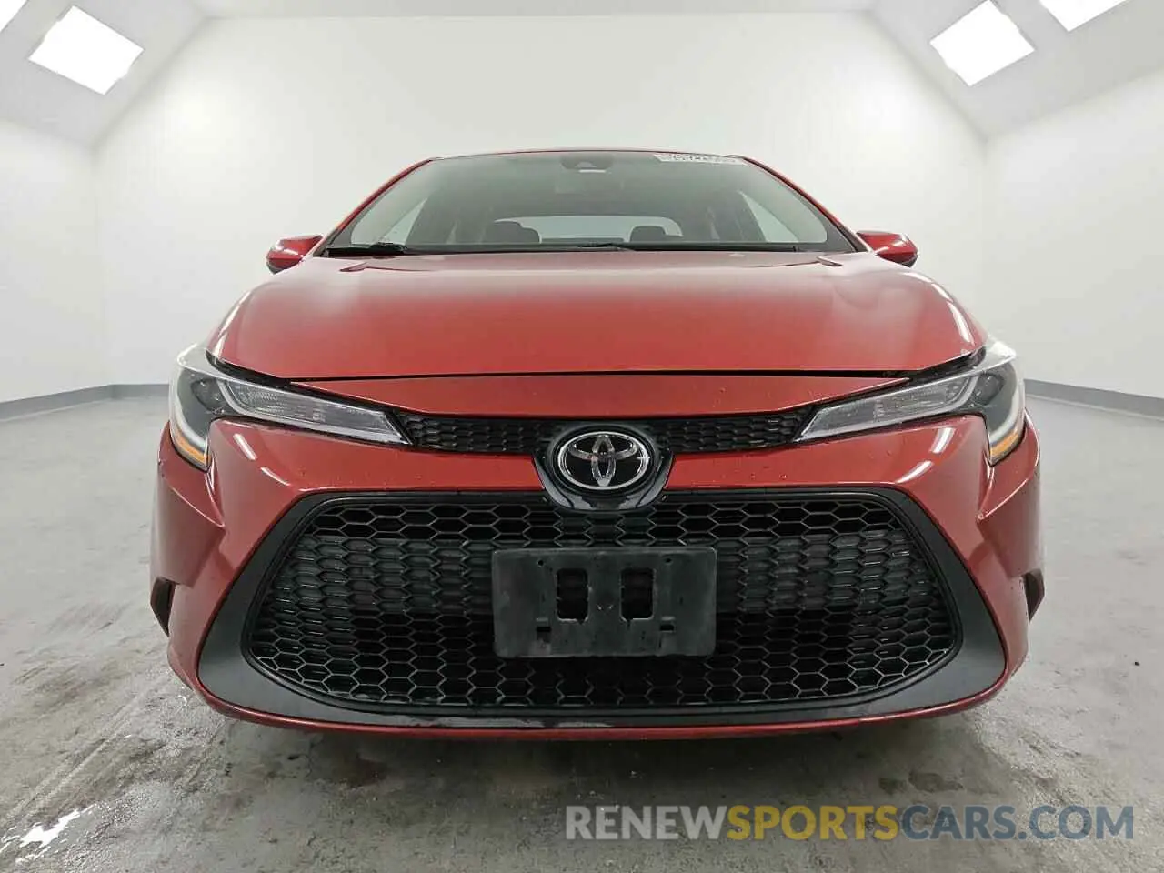 5 fotografías del automóvil dañado 5YFHPRAEXLP020747 TOYOTA COROLLA 2020