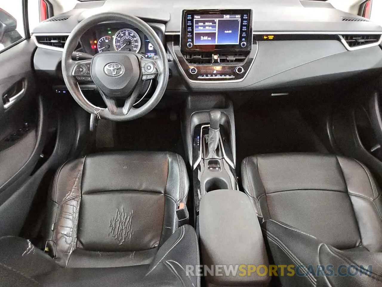 8 fotografías del automóvil dañado 5YFHPRAEXLP020747 TOYOTA COROLLA 2020