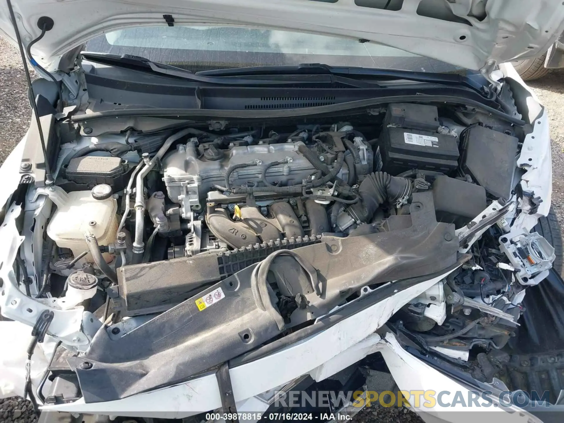10 fotografías del automóvil dañado 5YFHPRAEXLP031117 TOYOTA COROLLA 2020