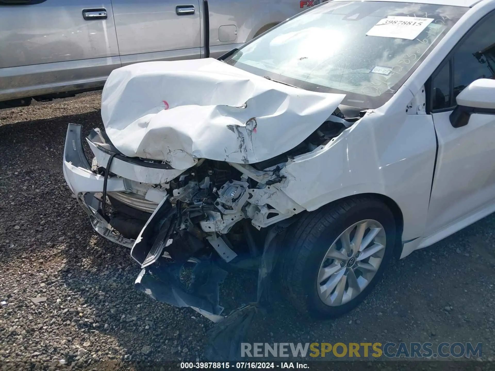 18 fotografías del automóvil dañado 5YFHPRAEXLP031117 TOYOTA COROLLA 2020