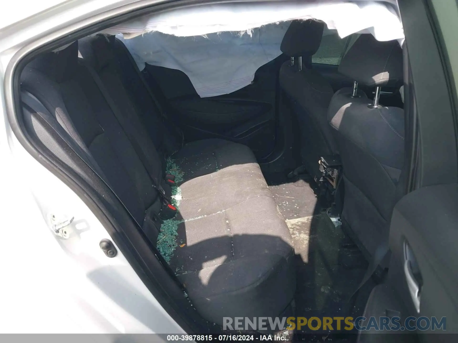 8 fotografías del automóvil dañado 5YFHPRAEXLP031117 TOYOTA COROLLA 2020