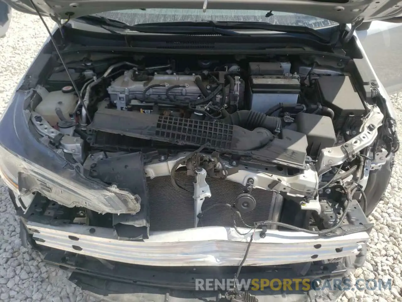 7 fotografías del automóvil dañado 5YFHPRAEXLP033904 TOYOTA COROLLA 2020