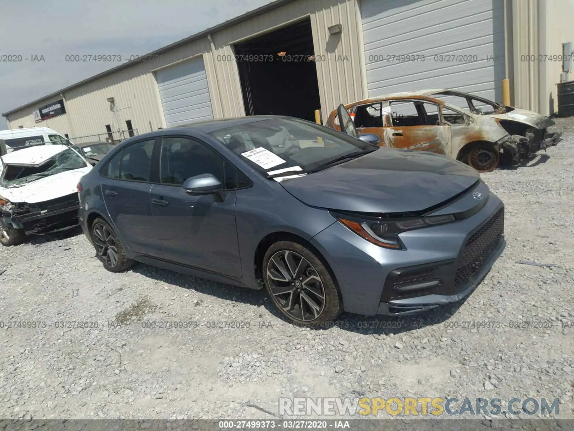 1 fotografías del automóvil dañado 5YFM4RCE5LP039498 TOYOTA COROLLA 2020