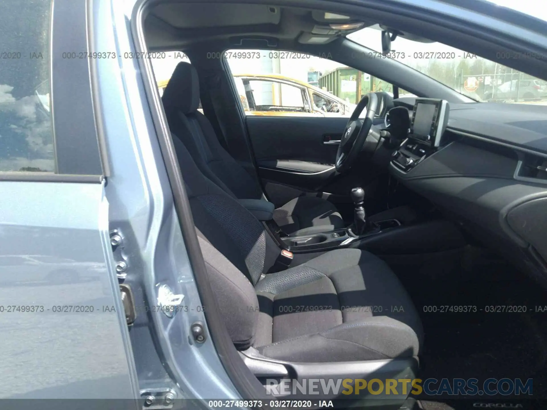 5 fotografías del automóvil dañado 5YFM4RCE5LP039498 TOYOTA COROLLA 2020