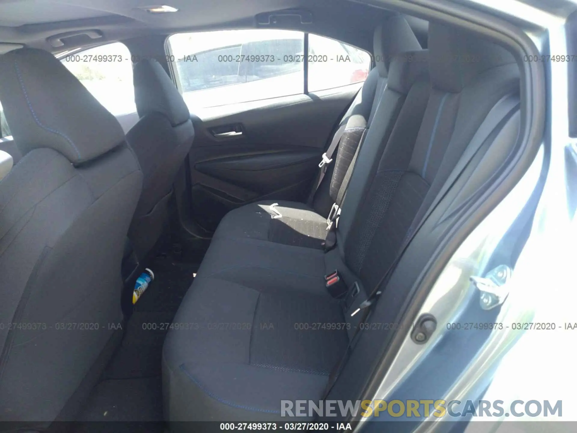 8 fotografías del automóvil dañado 5YFM4RCE5LP039498 TOYOTA COROLLA 2020