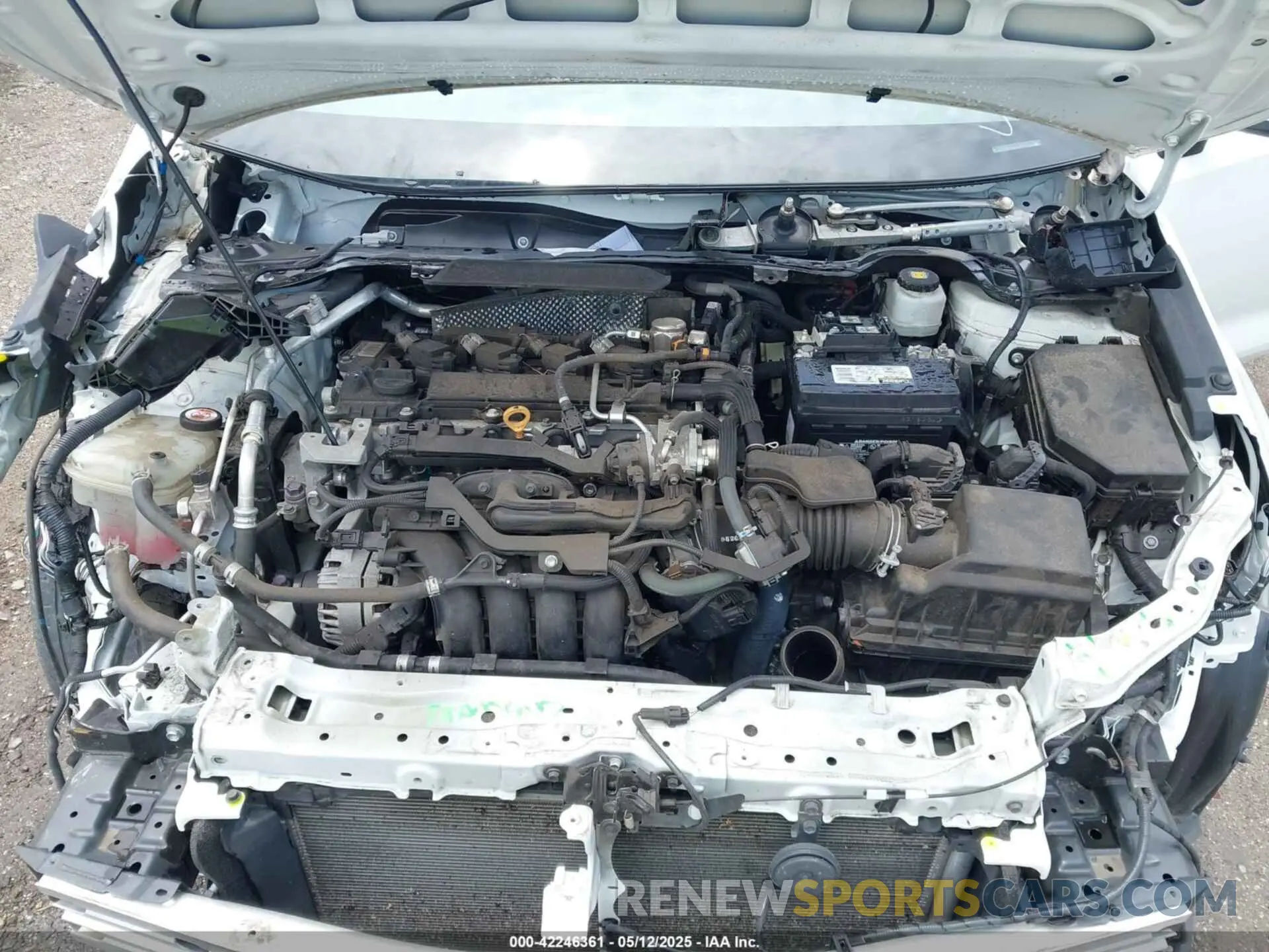 10 fotografías del automóvil dañado 5YFM4RCE7LP054553 TOYOTA COROLLA 2020