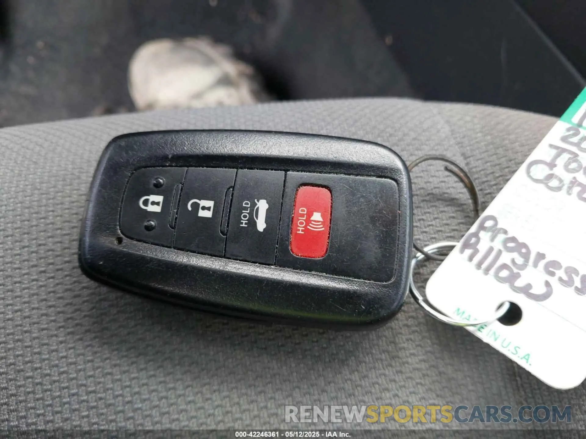 11 fotografías del automóvil dañado 5YFM4RCE7LP054553 TOYOTA COROLLA 2020